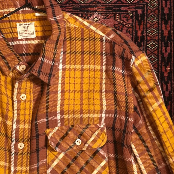 levis vintage western shirt